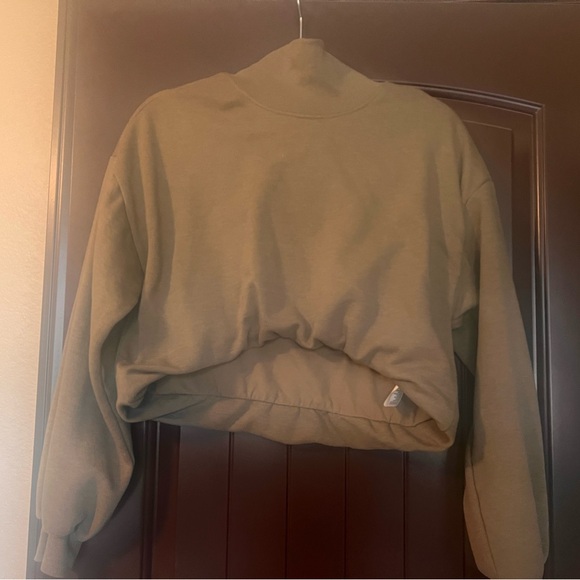 Pilcro Funnel-Neck Bubble-Hem pullover from Anthropology - Picture 2 of 5